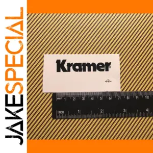 3Pcs Kramer Guitar Headstock Decal Stickers