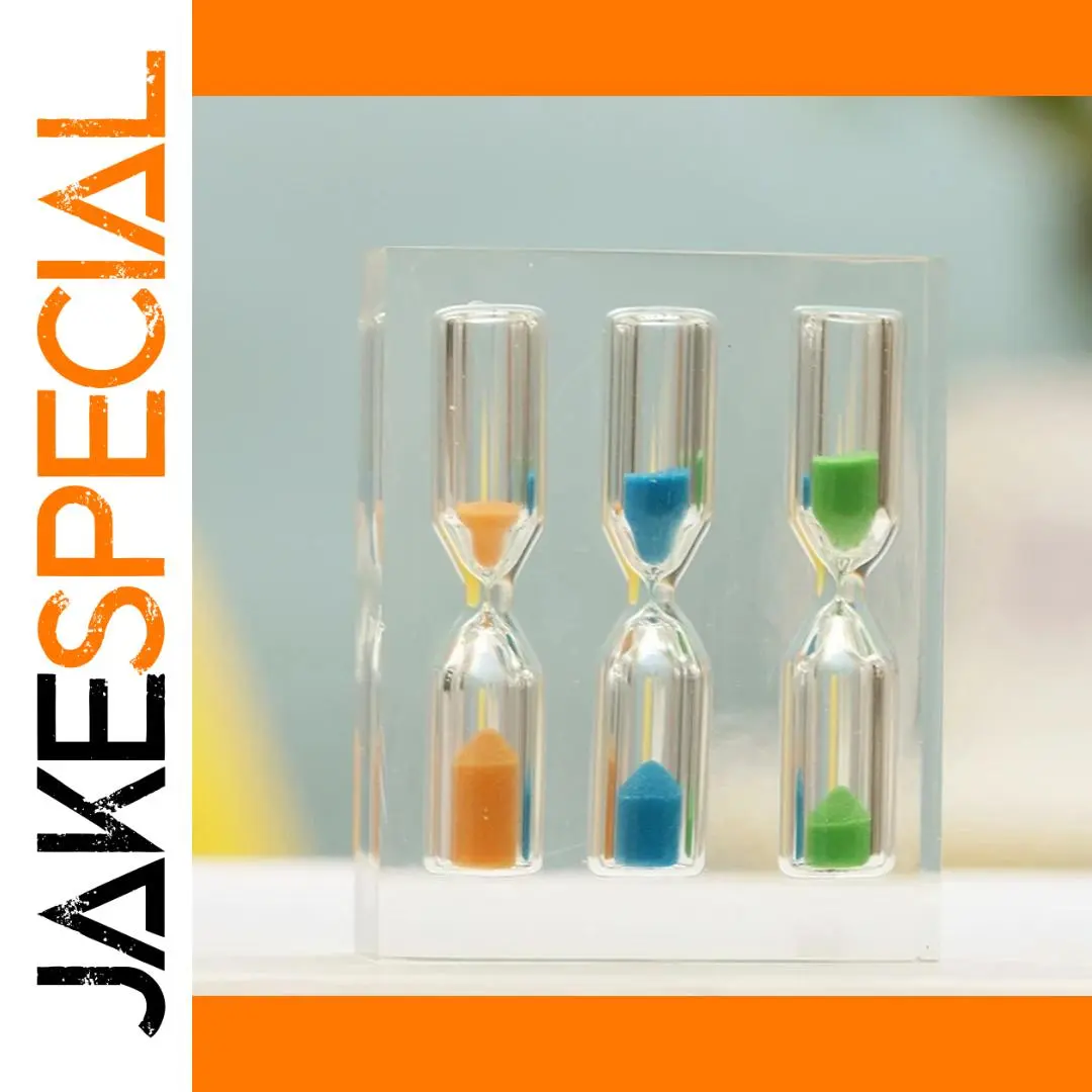 Colorful Acrylic Hourglass Timer 1-5 Minutes 1 Colorful Acrylic Hourglass Timer 1-5 Minutes