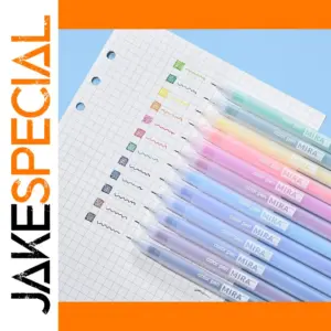 MIRA 12 Pastel Color Gel Pen Set