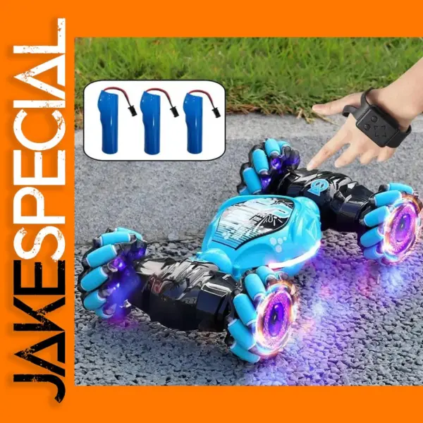 4WD RC Drift Stunt Car with Lights and Gesture Control