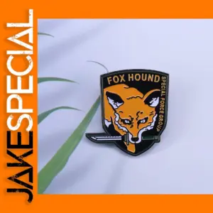 Foxhound Metal Gear Solid Cosplay Pin Badge