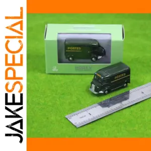 Vintage Postal Delivery Van Model Cars 1:100 Set