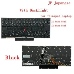 Lenovo ThinkPad X1 Nano Keyboard UK/US/Japanese 16 296f006a no logo
