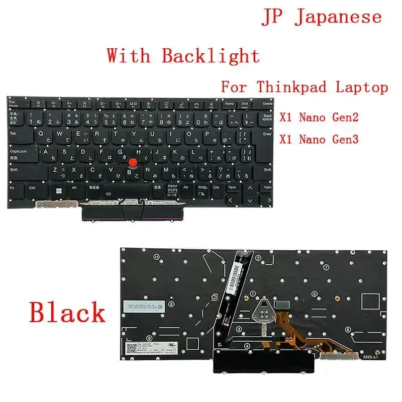 Lenovo ThinkPad X1 Nano Keyboard UK/US/Japanese 8 Lenovo ThinkPad X1 Nano Keyboard UK/US/Japanese - Image 8