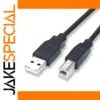 USB 2.0 A To B Male Printer Cable 1m/1.3m