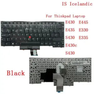 Lenovo Thinkpad E430 E445 UK Keyboard Replacement 24 297dccd1 no logo