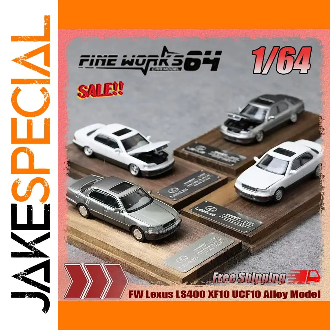Lexus LS400 XF10 1:64 Alloy Diecast Model 1 Lexus LS400 XF10 1:64 Alloy Diecast Model