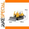 High Simulation 1:50 Yellow Bulldozer Model