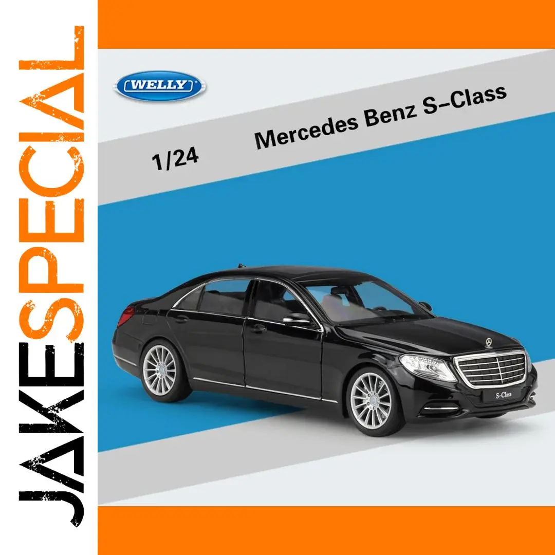 WELLY 1:24 Scale Mercedes Benz S-Class Model 1 WELLY 1:24 Scale Mercedes Benz S-Class Model