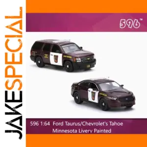 596 Scale 1:64 Police Car Collection