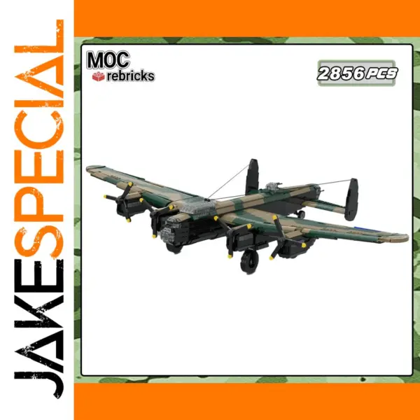 Military Fighter Battle Plane Building Block Set