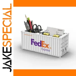 FedEx Shipping Container Desk Organizer