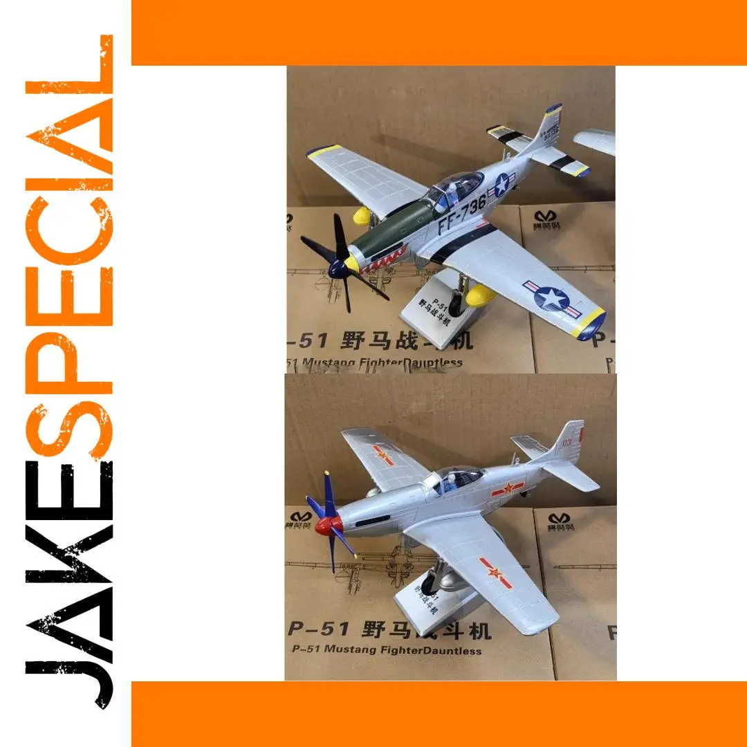 Diecast P-51 Mustang Fighter Model 1/48 Scale 1 Diecast P-51 Mustang Fighter Model 1/48 Scale