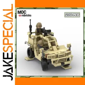 MOC Leopard Cat Assault Vehicle Building Kit