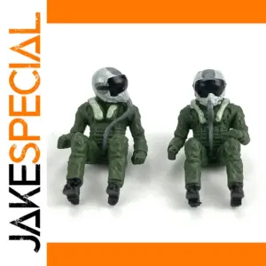 1/72 Scale Plastic Fighter Plane Pilot Figure