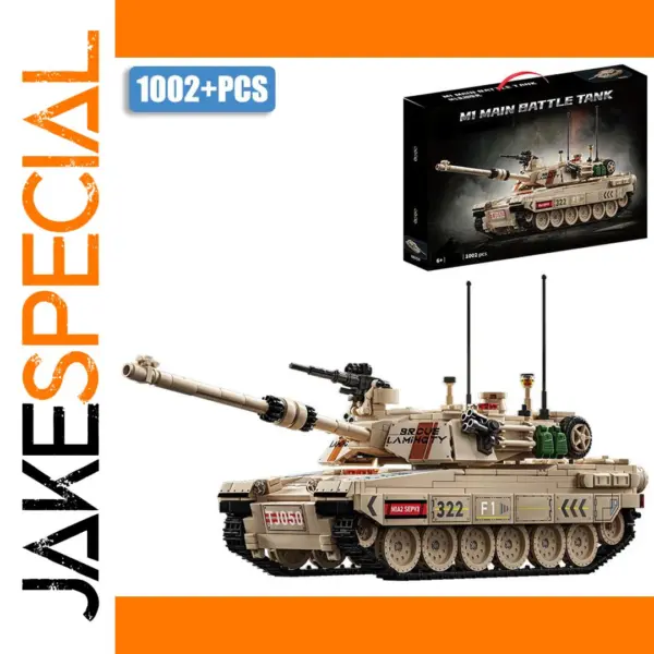 M1 Main Battle Tank Model Building Set