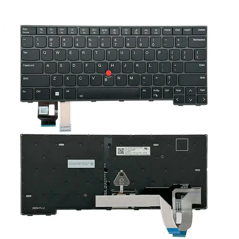 Lenovo ThinkPad Backlit Keyboard for T14 P14s L14 2 Lenovo ThinkPad Backlit Keyboard for T14 P14s L14 - Image 2