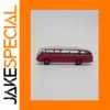 Vintage Red and Cream Diecast Bus Model