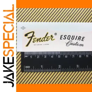Fender Esquire Custom Headstock Decal Set of 3