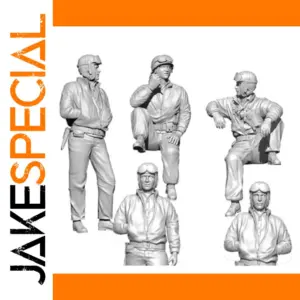 1/35 WWII US Tank Soldier Resin Figure Kit