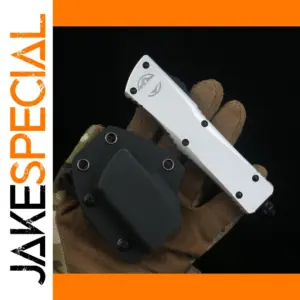 D2 Steel Blade Portable OTF Combat Knife