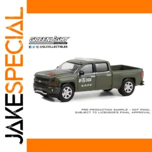1:64 Die-Cast Chevrolet Military Pickup Model
