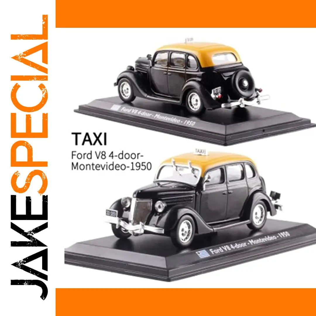 1:43 Scale Metal Alloy Classic Ford Taxi Model 1 1:43 Scale Metal Alloy Classic Ford Taxi Model