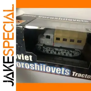 1/72 Soviet Voroshilovets Tractor Model Toy
