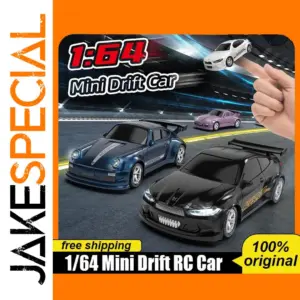 Mini Drift 1:64 RC Car Porsche 911 & BMW M4