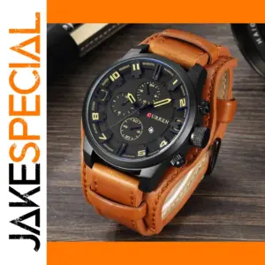 Curren Men's Sports Quartz Watch 48mm JS-CMWMCL2018