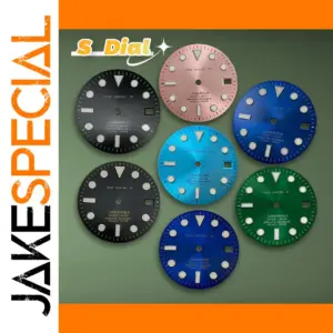 28.5mm S Logo Dial for NH35/NH36 Movement