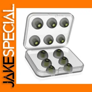 Memory Foam Ear Tips for Earbuds - 3 Pairs Set