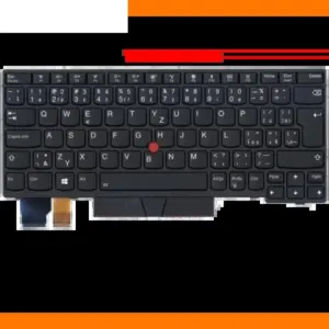 Black Backlit Keyboard for Lenovo ThinkPad L13 Yoga 27 2d2dbd24 no logo