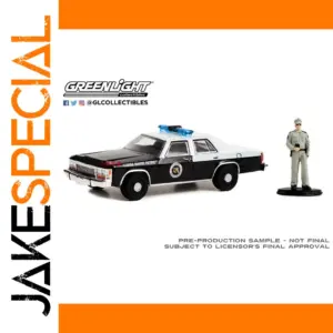 Ford Marine Patrol Die-Cast Model with Officer