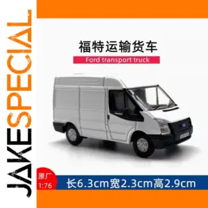 Diecast 1/76 Ford Transit Truck Model