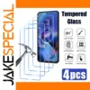 4PCS Tempered Glass Screen Protection for Moto G13 E13 E30 E40 G23 G32 G7 G13 G Stylus 5G