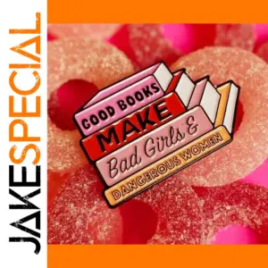 Feminist Bad Girls Enamel Brooch Pin