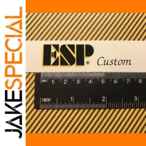 3pcs ESP Custom Guitar Headstock Decals