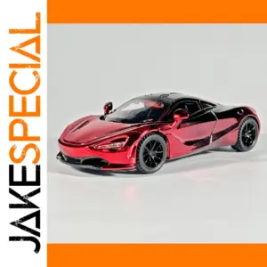 1:32 McLaren 720S Diecast Model Car Red