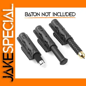 360 Degree Retractable Baton Holster for Outdoor Self Defense