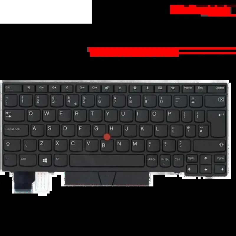 UK SPA FR Black Keyboard for Lenovo ThinkPad 20 UK SPA FR Black Keyboard for Lenovo ThinkPad - Image 20