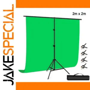 Green Screen Photo Studio Support Kit