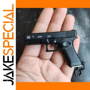 Glock 17 Mini Pistol Keychain Model