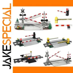 City Train Building Block Track Connector for LEGO
