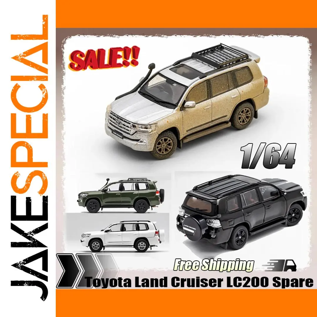 GCD 1:64 Toyota Land Cruiser LC200 Spare Tire Diecast Model 1 GCD 1:64 Toyota Land Cruiser LC200 Spare Tire Diecast Model