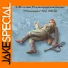 1/35 Resin WWII Wounded Soldier Model Kit Unassembled