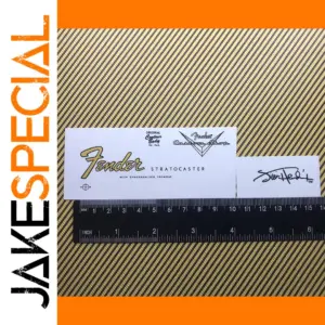 3Pcs Fender Stratocaster Headstock Decal Set