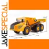 1:50 Scale Diecast Yellow Dump Truck Model