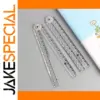 Transparent Folding Acrylic Ruler for Precision