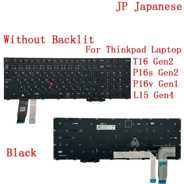 Backlit Keyboard for Lenovo ThinkPad T16 P16s - Image 7